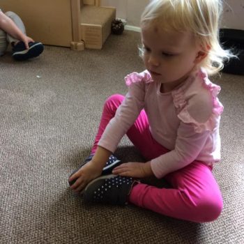 Practising Yoga At Little Owls Day Nursery (14)