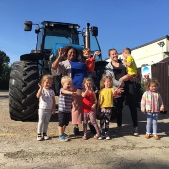 Tractor Visit At Liottle Wols Dat Nursery Near Norwich (24)