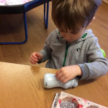 Building A Snowman At Little Owls Daycare For Babies In Norfolk (6)