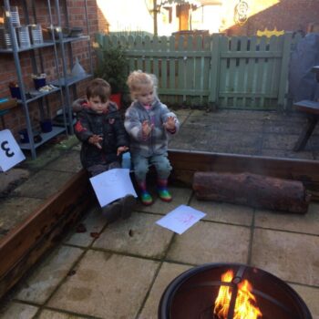 Fire Pit At Little Owls Babycare In Norfolk (2)