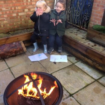 Fire Pit At Little Owls Babycare In Norfolk (3)