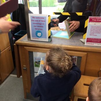 Library Bus Arrived At Little Owls Child Daycare In Norfolk (3)