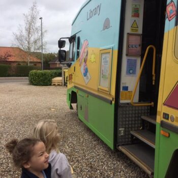 Library Bus Arrived At Little Owls Child Daycare In Norfolk (5)